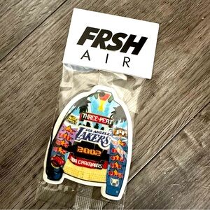 Lakers Air Freshener

New • unopened package
